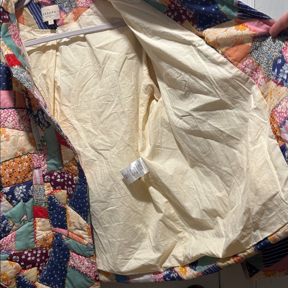 Sezane Multicolor Patchwork Jacket - Picture 6 of 16